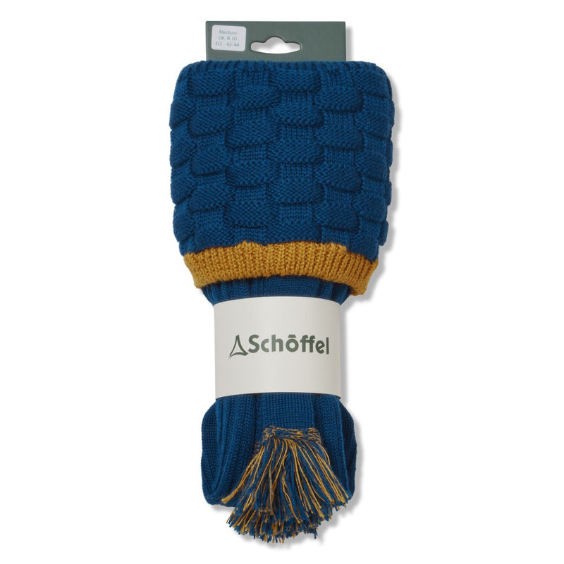 Schoffel Teigh Shooting Sock - Royal Blue - Lucks of Louth