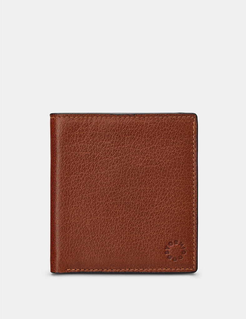 Yoshi Mens Slim Leather Wallet - Brown (Y2018 17 8)