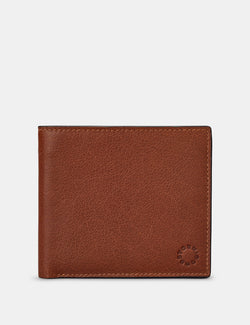 Yoshi Mens Two Fold East West Leather Wallet - Brown (Y2039 17 8) - Lucks of Louth