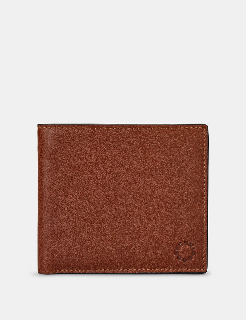 Yoshi Mens Two Fold East West Leather Wallet - Brown (Y2039 17 8) - Lucks of Louth