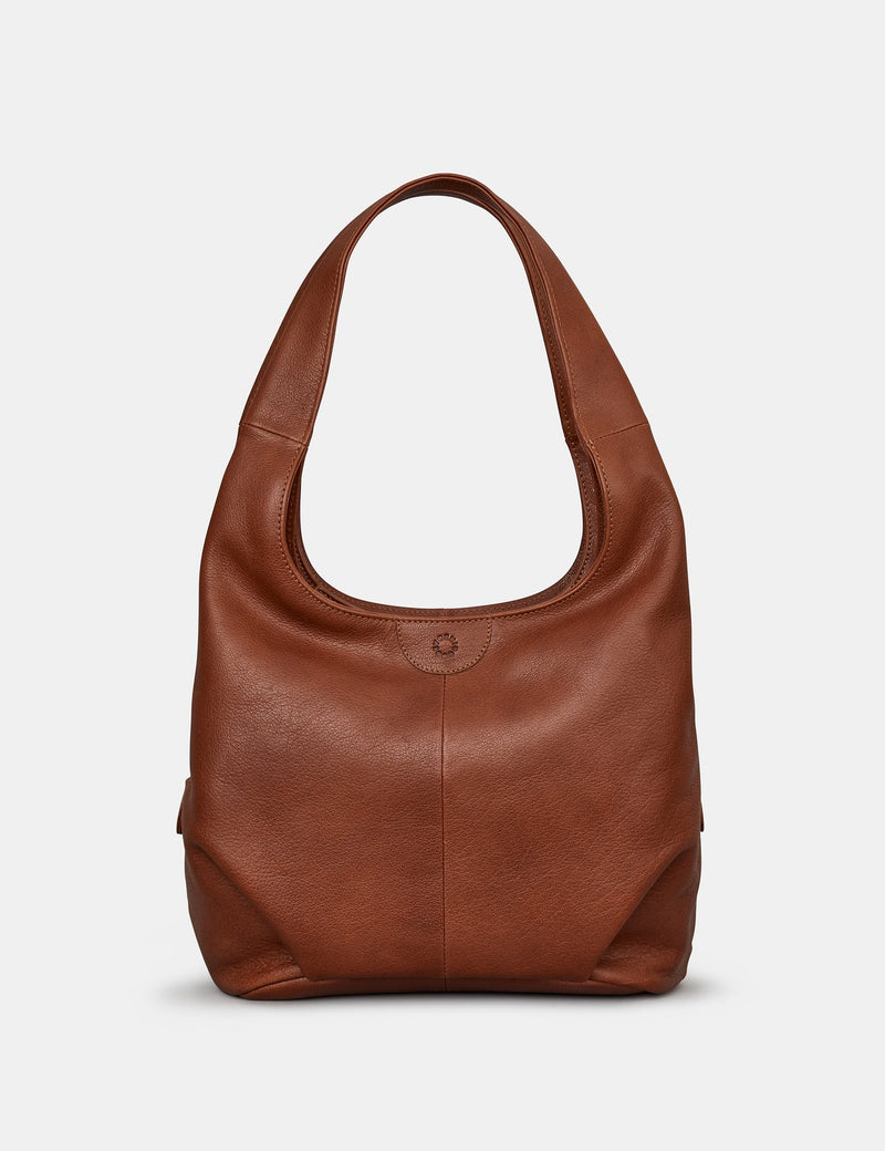 Yoshi Meehan Slouch Shoulder Bag - Brown - Lucks of Louth