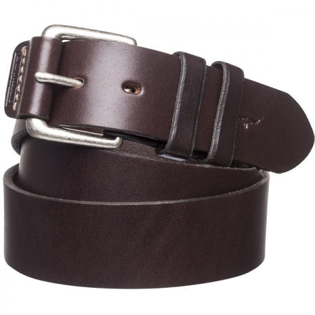 RM Williams Covered Buckle Belt - Chestnut Leather - Lucks of Louth