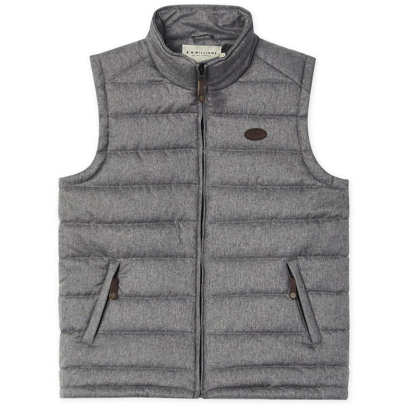 RM Williams Patterson Creek Vest - Grey Marl - Lucks of Louth