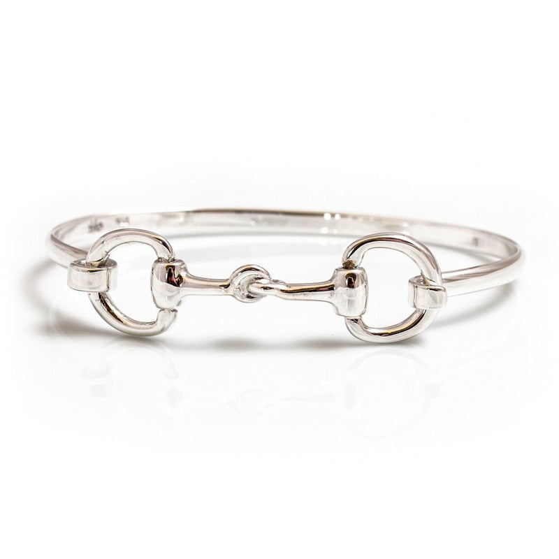 Hiho Silver Sterling Silver Double Snaffle Bracelet - Lucks of Louth