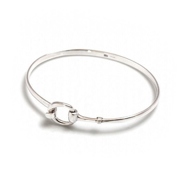 Hiho Silver Sterling Silver Snaffle Clip Bracelet - Lucks of Louth