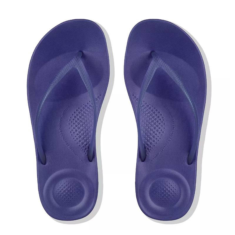 Fitflop IQushion Pearlised Illusion Flipflop - Blue - Lucks of Louth