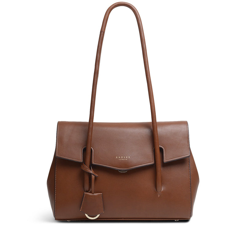 Brown leather radley handbag Clearance