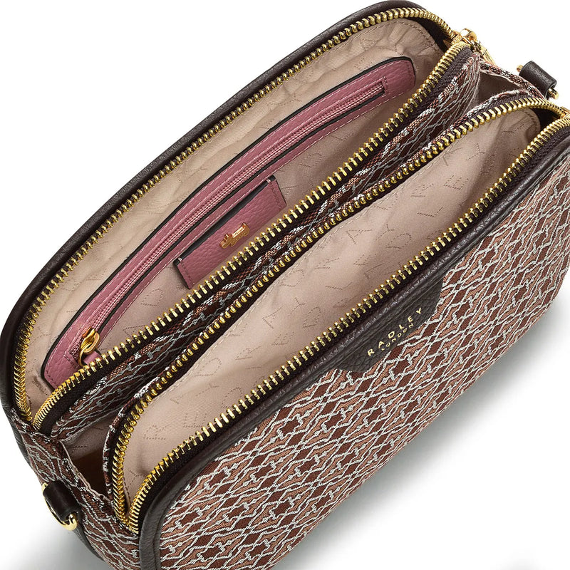 Radley medium top zip purse