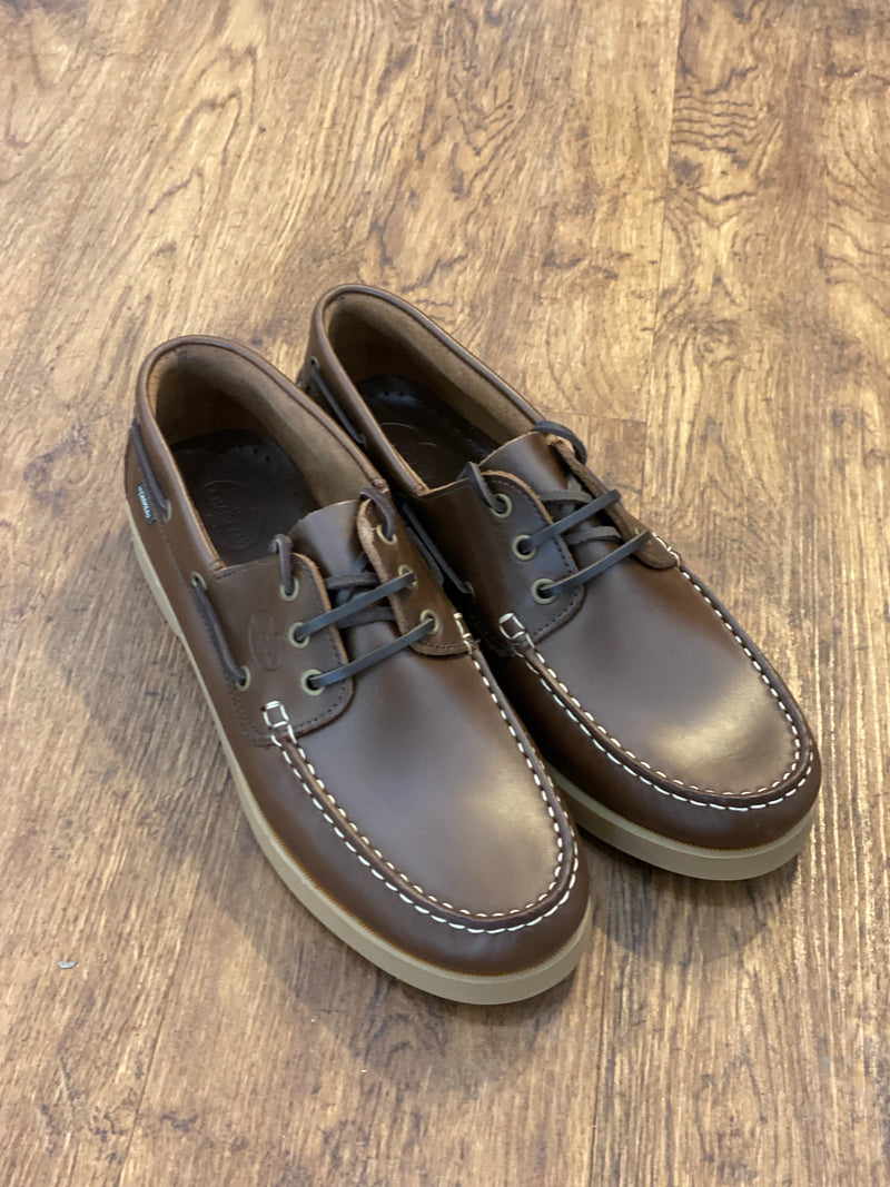 Le Chameau Galion Homme Deck Shoe - Brown - Lucks of Louth