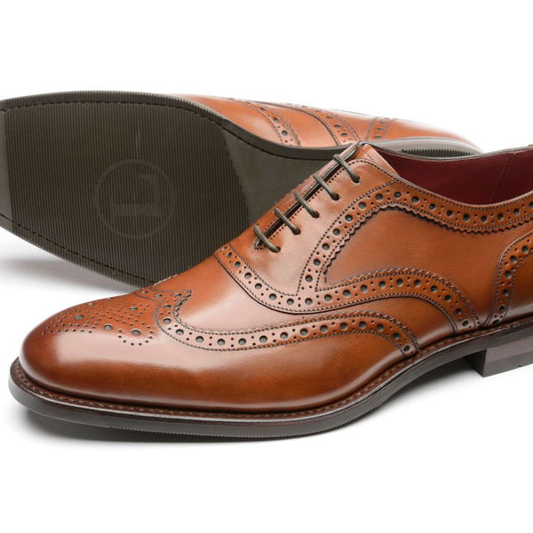 Loake Kerridge Shoes Cedar Hazelnut Brown Lucks of Louth