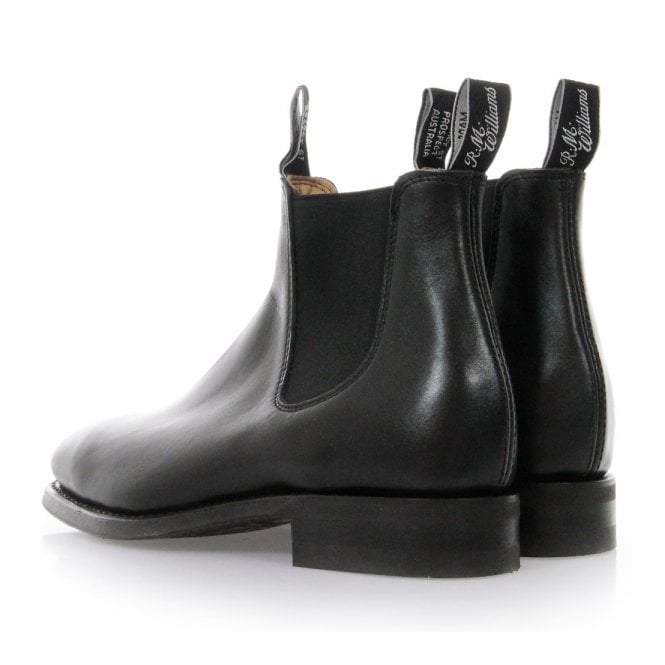 RM Williams Comfort Craftsman Boots (R)- Black - Lucks of Louth