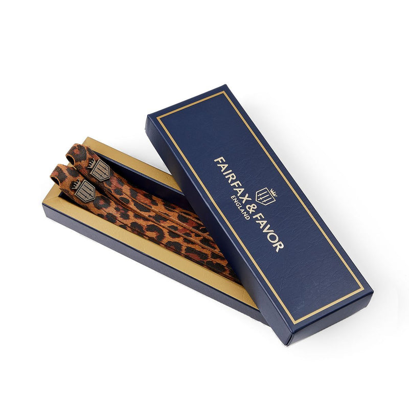 Fairfax & Favor Boot Tassel - Tan Leopard - Lucks of Louth