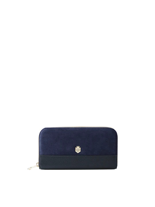 Fairfax & Favor Salisbury Purse - Navy - Lucks of Louth