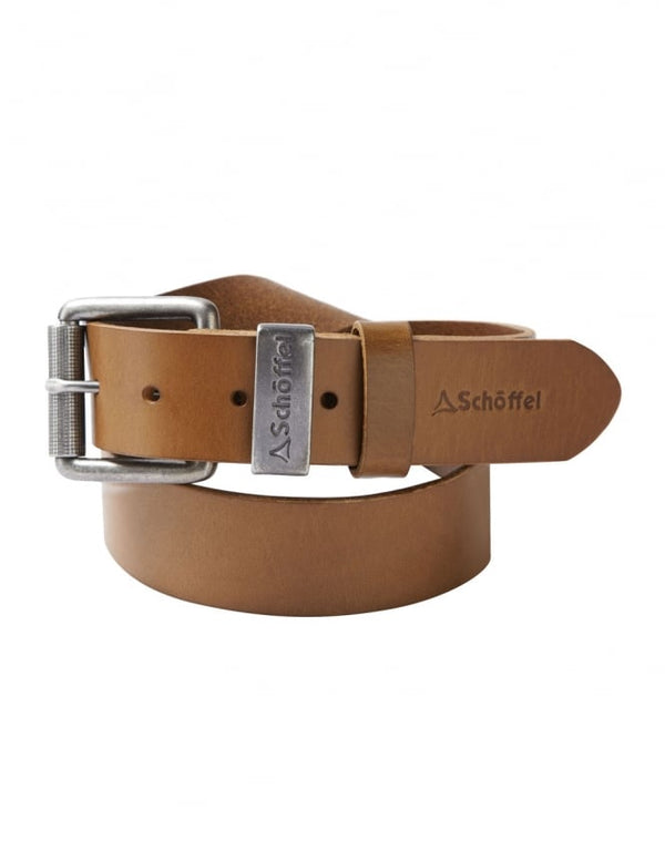 Schoffel Leather Belt - Tan - Lucks of Louth