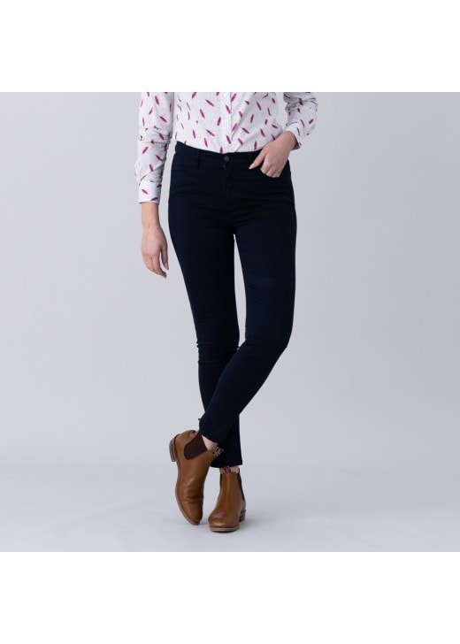 Schoffel Ladies Poppy Jeans - Navy - Lucks of Louth