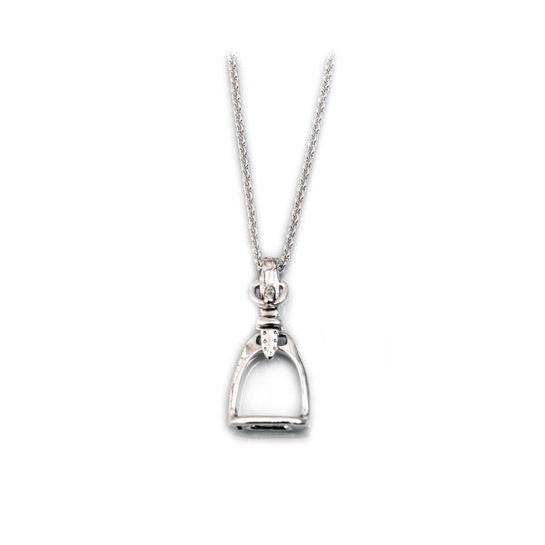 Hiho Silver Stirrup Pendant - Lucks of Louth