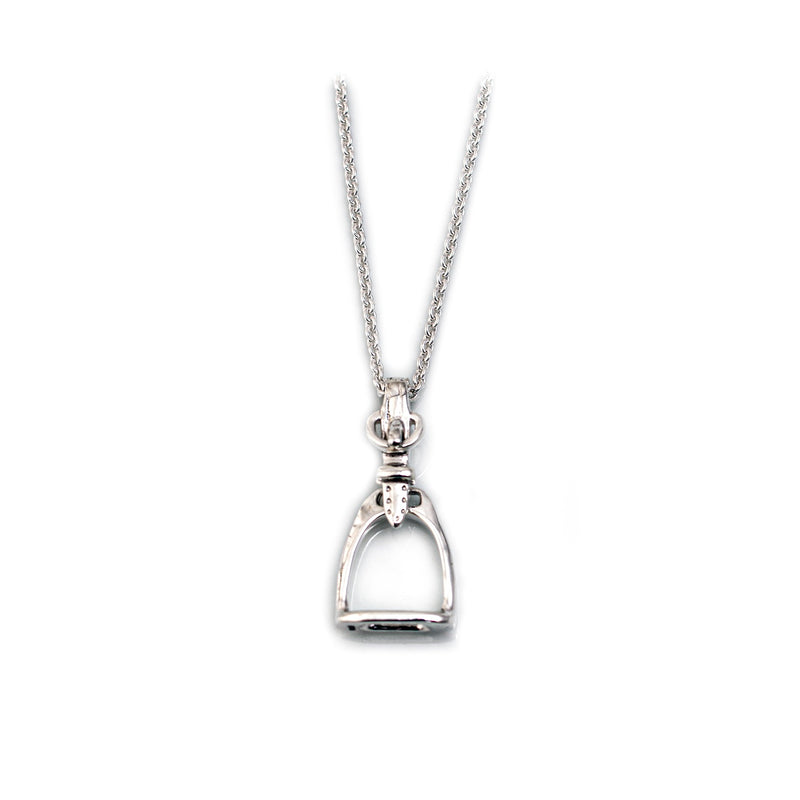 Hiho Silver Stirrup Pendant - Lucks of Louth
