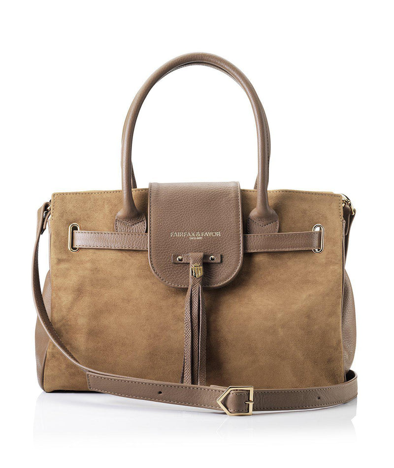 Fairfax & Favor Windsor Handbag - Tan - Lucks of Louth