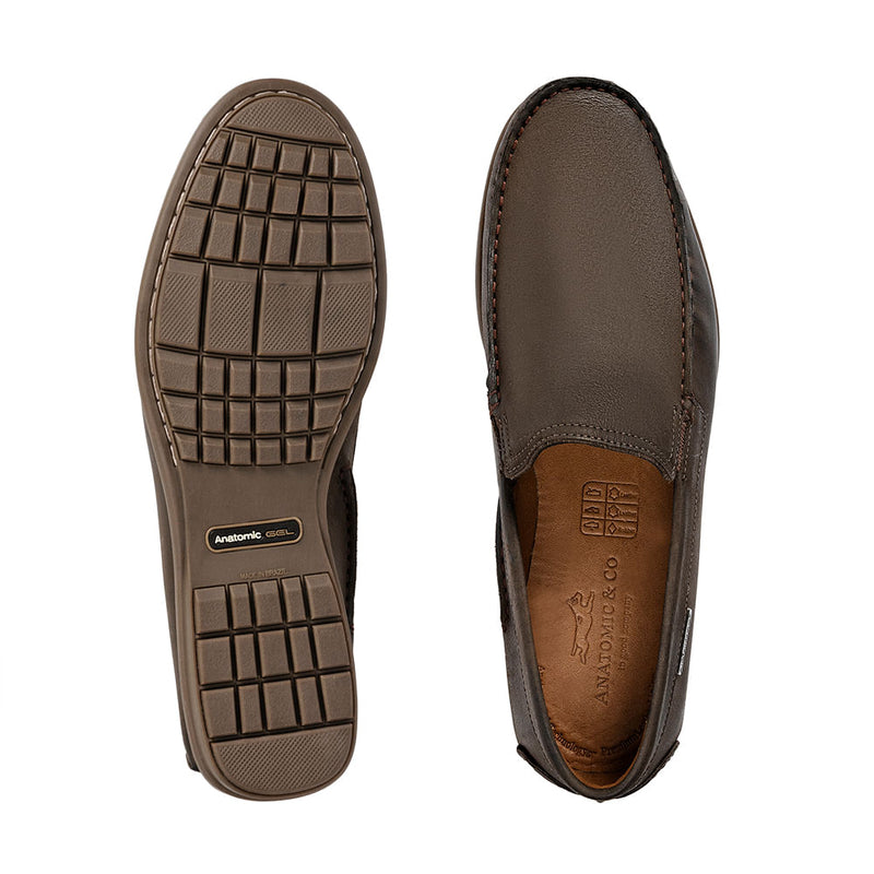 Anatomic Gel Thiago Casual Slip-On Shoes - Cappuccino Brown